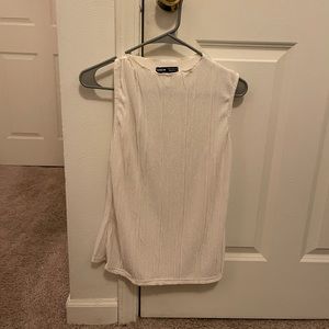 Women’s medium white tank top